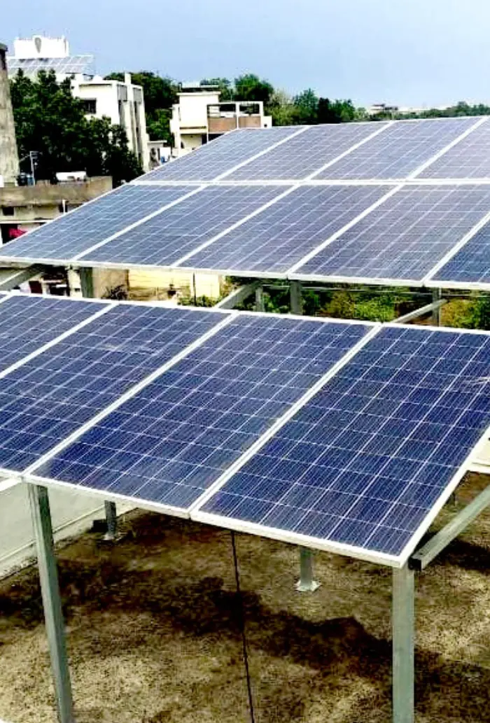 Rooftop Solar Panel Installation