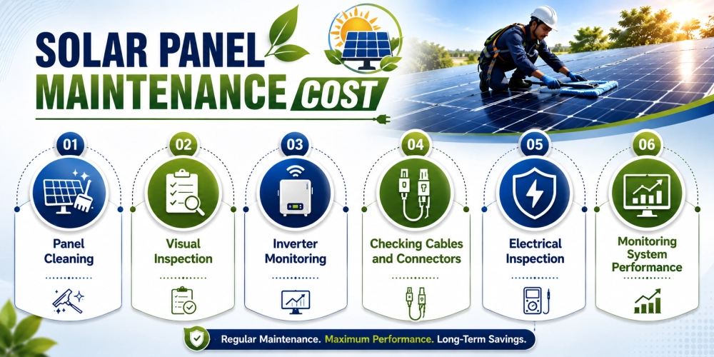 solar panel maintenance cost