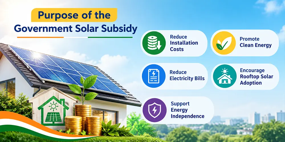 Purpose of the Government Solar Subsidy