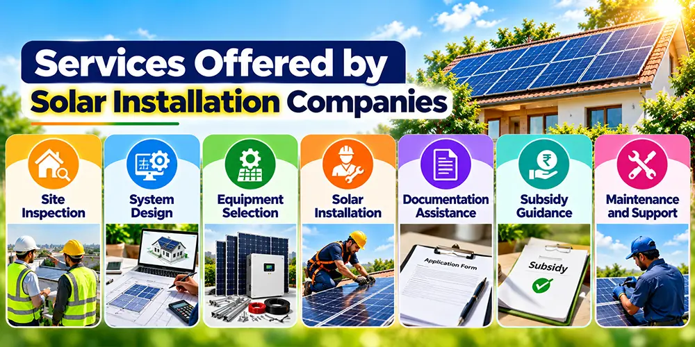 Services Offered by Solar Installation Companies