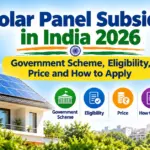Solar Panel Subsidy India 2026